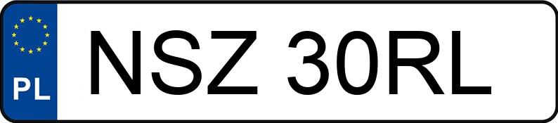 Numer rejestracyjny NSZ 30RL posiada DACIA LOGAN - NSZ30RL Numer rejestracyjny NSZ 30RL posiada DACIA LOGAN - NSZ30RL