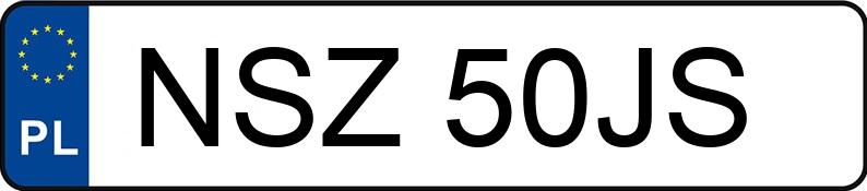 Numer rejestracyjny NSZ 50JS posiada PEUGEOT 207 - NSZ50JS