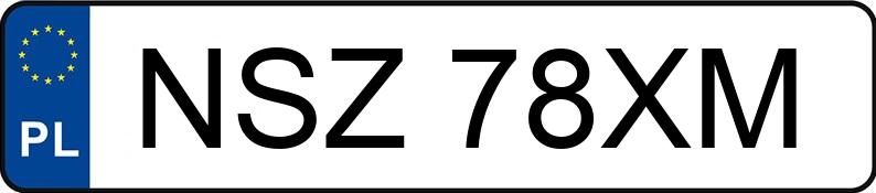 Numer rejestracyjny NSZ 78XM posiada VOLKSWAGEN Caddy Diesel MR`05 E4 2.3t TDI - NSZ78XM