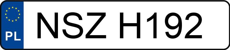 Numer rejestracyjny NSZ H192 posiada OPEL ASTRA - NSZH192