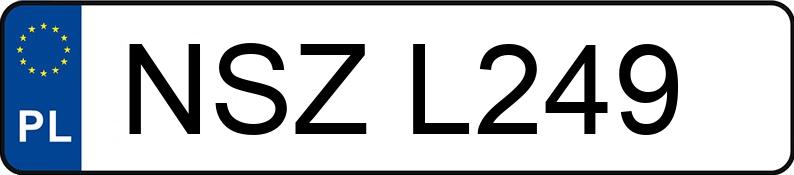 Numer rejestracyjny NSZ L249 posiada FIAT AUTO POLAND MALUCH - NSZL249 Numer rejestracyjny NSZ L249 posiada FIAT AUTO POLAND MALUCH - NSZL249