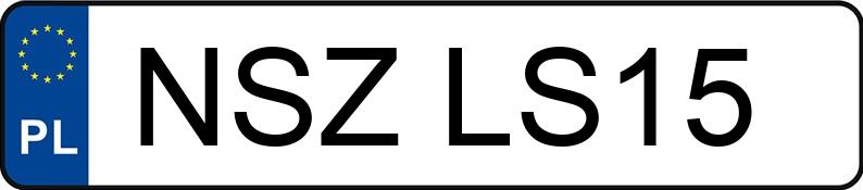 Numer rejestracyjny NSZ LS15 posiada AUDI A3 - NSZLS15