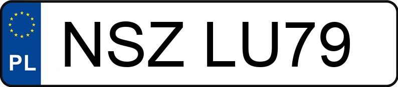 Numer rejestracyjny NSZ LU79 posiada TOYOTA COROLLA - NSZLU79