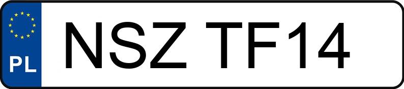 Numer rejestracyjny NSZ TF14 posiada BMW 520D - NSZTF14 Numer rejestracyjny NSZ TF14 posiada BMW 520D - NSZTF14