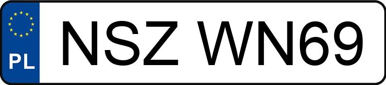 Le numéro d’enregistrement NSZ WN69 a HONDA Civic 1.8 MR`09 E5 Comfort - NSZWN69