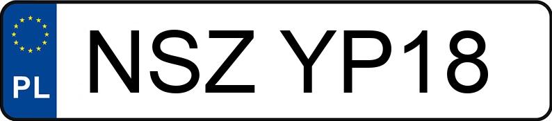 Numer rejestracyjny NSZ YP18 posiada BMW 328 IX - NSZYP18 Numer rejestracyjny NSZ YP18 posiada BMW 328 IX - NSZYP18