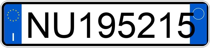 Numer rejestracyjny NU195215 posiada FIAT Uno