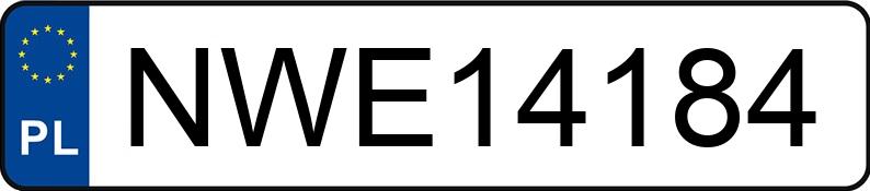 Numer rejestracyjny NWE 14184 posiada BMW 525D - NWE14184 Numer rejestracyjny NWE 14184 posiada BMW 525D - NWE14184