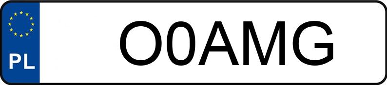 Numer rejestracyjny O0AMG posiada MERCEDES-BENZ S 320 CDI