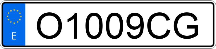 Numer rejestracyjny O1009CG posiada PEUGEOT 306