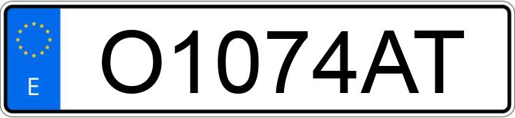Numer rejestracyjny O1074AT posiada FORD SIERRA Numer rejestracyjny O1074AT posiada FORD SIERRA