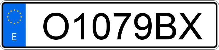 Numer rejestracyjny O1079BX posiada CITROEN C-15