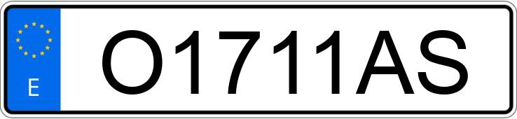 Numer rejestracyjny O1711AS posiada OPEL KADETT Numer rejestracyjny O1711AS posiada OPEL KADETT