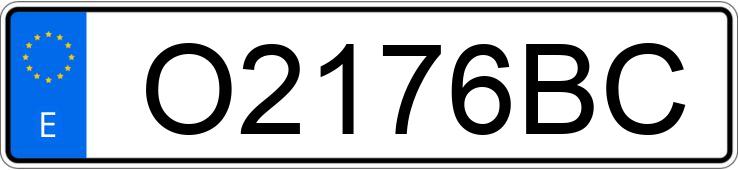 Numer rejestracyjny O2176BC posiada VOLKSWAGEN GOLF Numer rejestracyjny O2176BC posiada VOLKSWAGEN GOLF