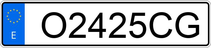 Numer rejestracyjny O2425CG posiada CITROEN BERLINGO