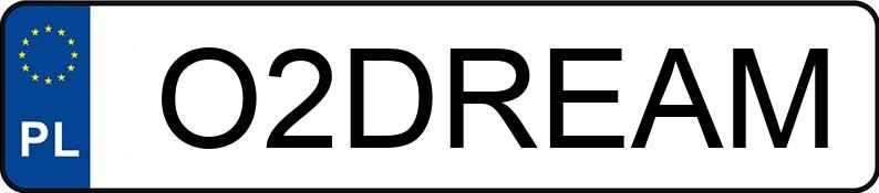 Numer rejestracyjny O2DREAM posiada AUDI A4 Quattro 45 TFSI MR`20 E6d B9 advanced S tronic