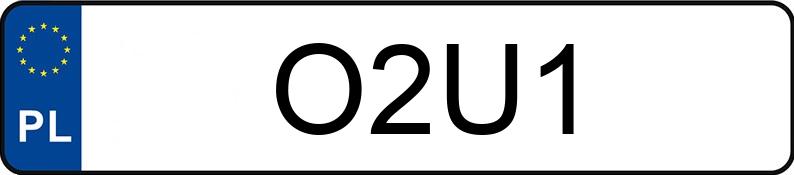 Il numero di registrazione O2U1 ha DODGE Grand Caravan 3.6 Kat. MR`11 SXT Aut.