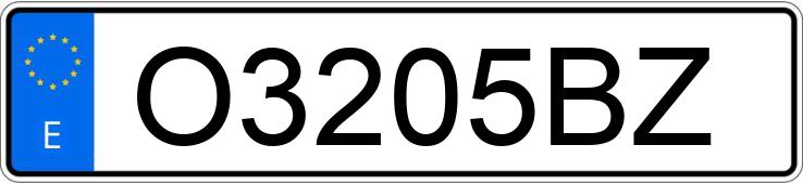 Numer rejestracyjny O3205BZ posiada OPEL VECTRA Numer rejestracyjny O3205BZ posiada OPEL VECTRA