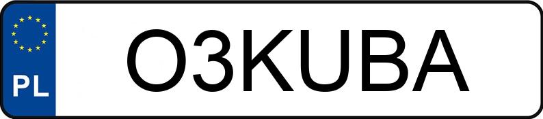 Numer rejestracyjny O3KUBA posiada AUDI A6 2.0 TFSI MR`15 E6 4G S tronic