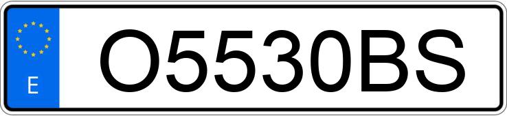 Numer rejestracyjny O5530BS posiada OPEL TIGRA Numer rejestracyjny O5530BS posiada OPEL TIGRA