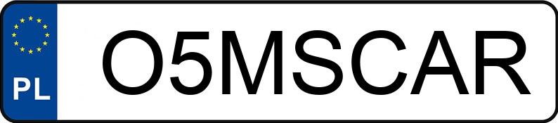 Numer rejestracyjny O5MSCAR posiada TATRA T815NT 17.0t T815NT 17.0t