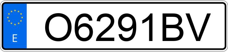 Numer rejestracyjny O6291BV posiada SEAT IBIZA Numer rejestracyjny O6291BV posiada SEAT IBIZA