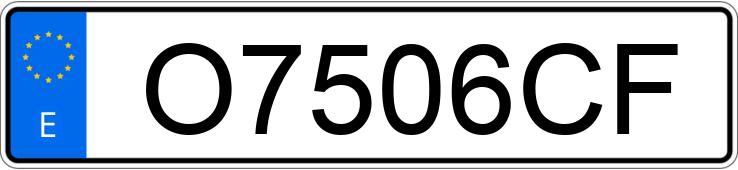 Numer rejestracyjny O7506CF posiada RENAULT MASTER Numer rejestracyjny O7506CF posiada RENAULT MASTER