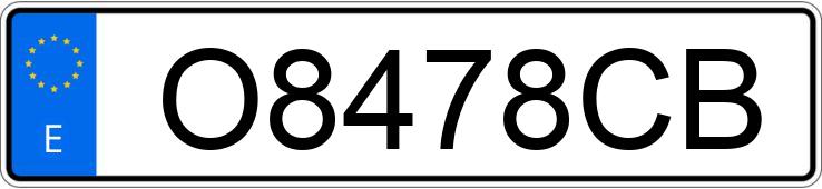 Numer rejestracyjny O8478CB posiada BMW SERIE 3 Numer rejestracyjny O8478CB posiada BMW SERIE 3