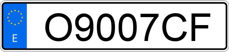 Numer rejestracyjny O9007CF posiada FORD FIESTA Numer rejestracyjny O9007CF posiada FORD FIESTA