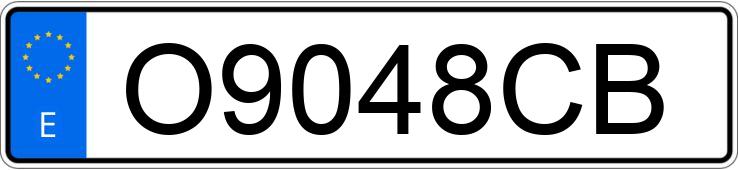 Numer rejestracyjny O9048CB posiada FORD MONDEO