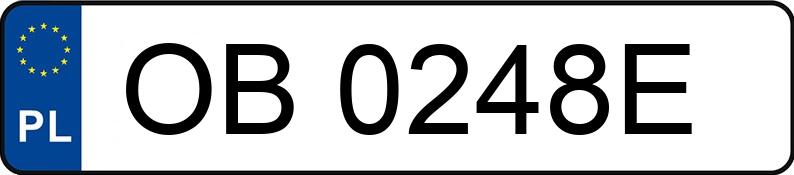 Numer rejestracyjny OB 0248E posiada BMW 335D - OB0248E