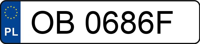 Numer rejestracyjny OB 0686F posiada FIAT 126 ELX Maluch SX - OB0686F