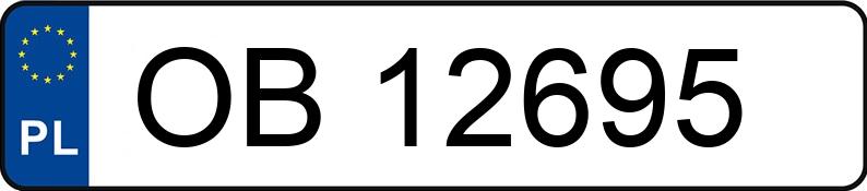 Numer rejestracyjny OB 12695 posiada FSM 126p FL 650 SX - OB12695