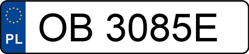 Numer rejestracyjny OB 3085E posiada AUDI RS4 - OB3085E Numer rejestracyjny OB 3085E posiada AUDI RS4 - OB3085E