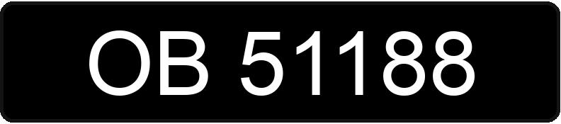 Numer rejestracyjny OB 51188 posiada FSO POLONEZ CARO - OB51188