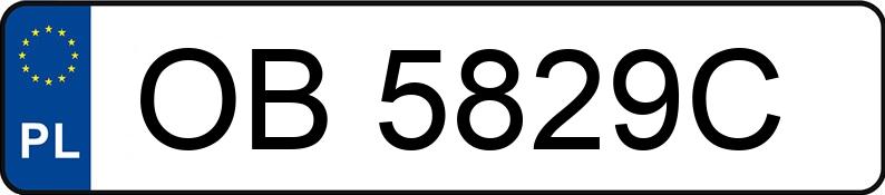 Numer rejestracyjny OB 5829C posiada AUDI A3 1.9 TDi Kat. MR`01 8L Ambition Tiptronic - OB5829C