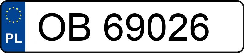 Numer rejestracyjny OB 69026 posiada VOLKSWAGEN PASSAT - OB69026 Numer rejestracyjny OB 69026 posiada VOLKSWAGEN PASSAT - OB69026