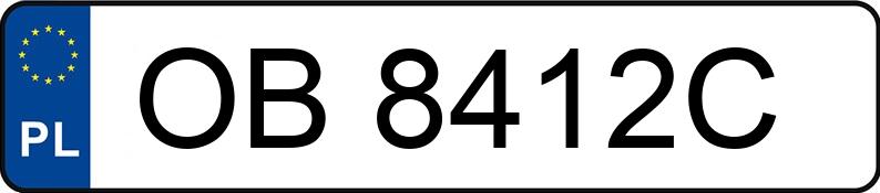 Numer rejestracyjny OB 8412C posiada VOLVO V60 - OB8412C Numer rejestracyjny OB 8412C posiada VOLVO V60 - OB8412C