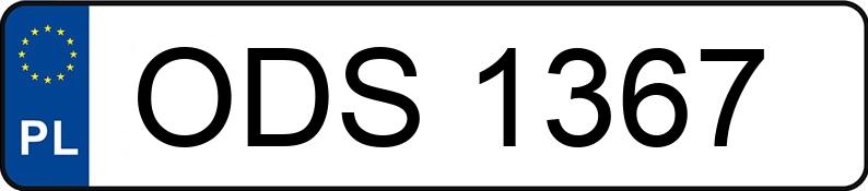 Numer rejestracyjny ODS 1367 posiada SKODA Felicia 1.3 MR`94 GLXi - ODS1367 Numer rejestracyjny ODS 1367 posiada SKODA Felicia 1.3 MR`94 GLXi - ODS1367