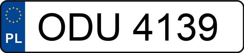 Numer rejestracyjny ODU 4139 posiada VOLKSWAGEN GOLF 1.6D - ODU4139 Numer rejestracyjny ODU 4139 posiada VOLKSWAGEN GOLF 1.6D - ODU4139