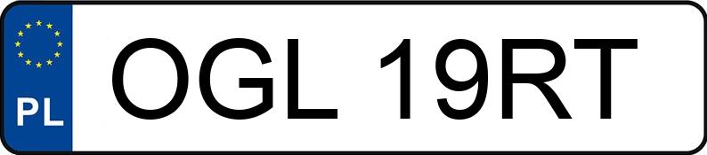 Numer rejestracyjny OGL 19RT posiada RENAULT ESPACE - OGL19RT Numer rejestracyjny OGL 19RT posiada RENAULT ESPACE - OGL19RT