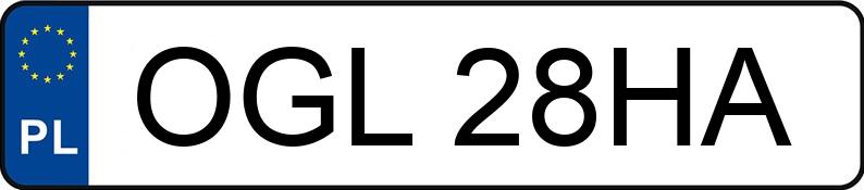Numer rejestracyjny OGL 28HA posiada FSO POLONEZ CARO 1600 - OGL28HA Numer rejestracyjny OGL 28HA posiada FSO POLONEZ CARO 1600 - OGL28HA
