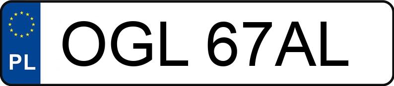 Numer rejestracyjny OGL 67AL posiada VOLKSWAGEN Passat GP 2.5 TDI MR`00 E3 - OGL67AL Numer rejestracyjny OGL 67AL posiada VOLKSWAGEN Passat GP 2.5 TDI MR`00 E3 - OGL67AL