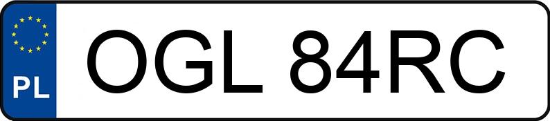 Numer rejestracyjny OGL 84RC posiada RENAULT MODUS - OGL84RC