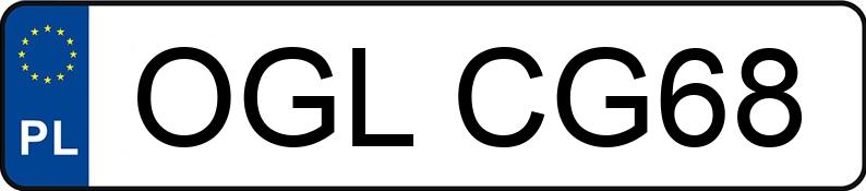 Numer rejestracyjny OGL CG68 posiada FIAT SCUDO - OGLCG68