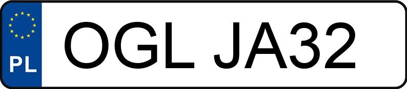 Numer rejestracyjny OGL JA32 posiada BMW X3 2.0 D - OGLJA32 Numer rejestracyjny OGL JA32 posiada BMW X3 2.0 D - OGLJA32