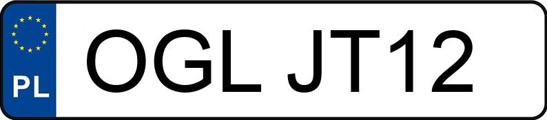 Numer rejestracyjny OGL JT12 posiada RENAULT MEGANE SCENIC - OGLJT12 Numer rejestracyjny OGL JT12 posiada RENAULT MEGANE SCENIC - OGLJT12