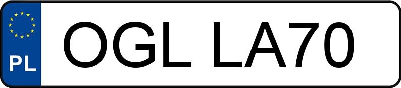 Numer rejestracyjny OGL LA70 posiada BMW 316 - OGLLA70