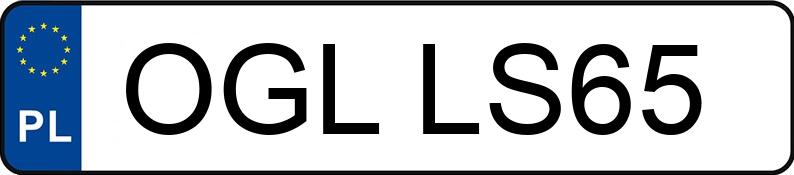 Numer rejestracyjny OGL LS65 posiada BMW 3 - OGLLS65