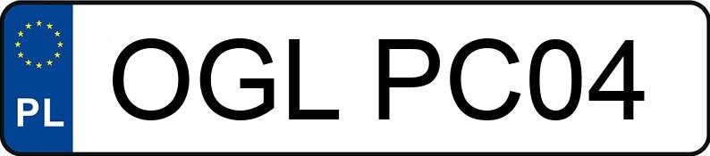 Numer rejestracyjny OGL PC04 posiada VOLKSWAGEN Golf V 1.6 MR`03 E4 GT Sport - OGLPC04